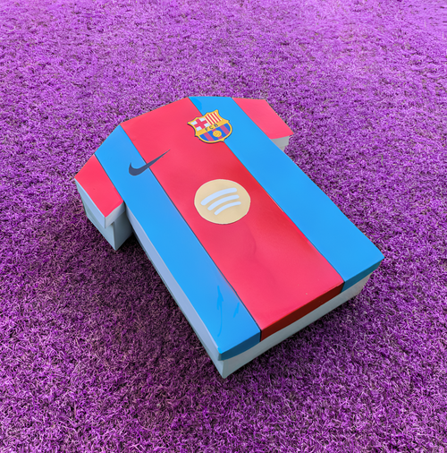 Caja Leyenda Mujer – Messi Barça - FutbolPack