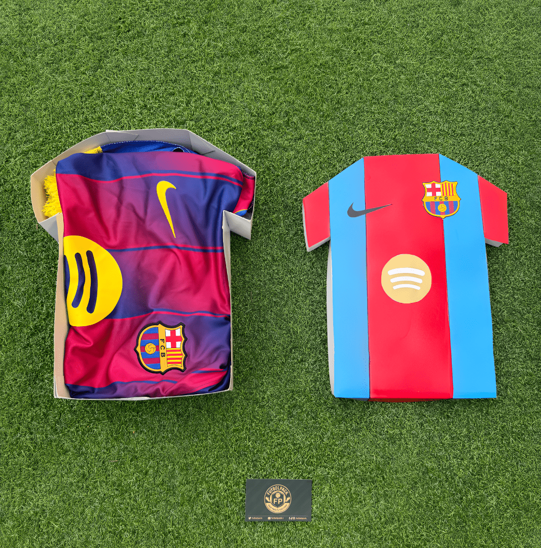 Caja Leyenda Mujer – Messi Barça - FutbolPack