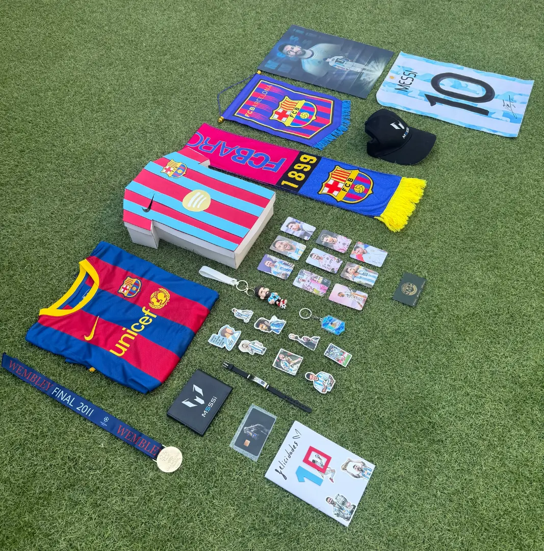 Caja Leyenda Premium Infantil – Messi